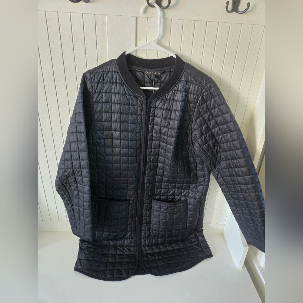 Quilted Black Jacket
